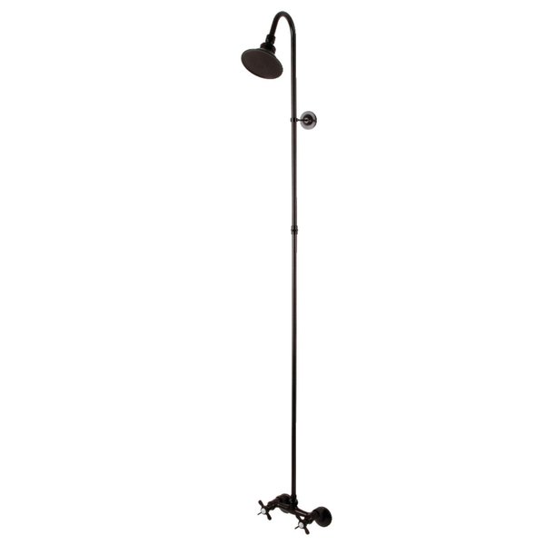 Kingston Brass Shower Combo, Oil Rubbed Bronze CCK2135BEX